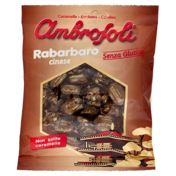 Ambrosoli Caramelle Rabarbaro cinese 150 g