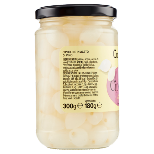 Consilia Cipolline Aromatizzate con Aceto di Vino 300 g
