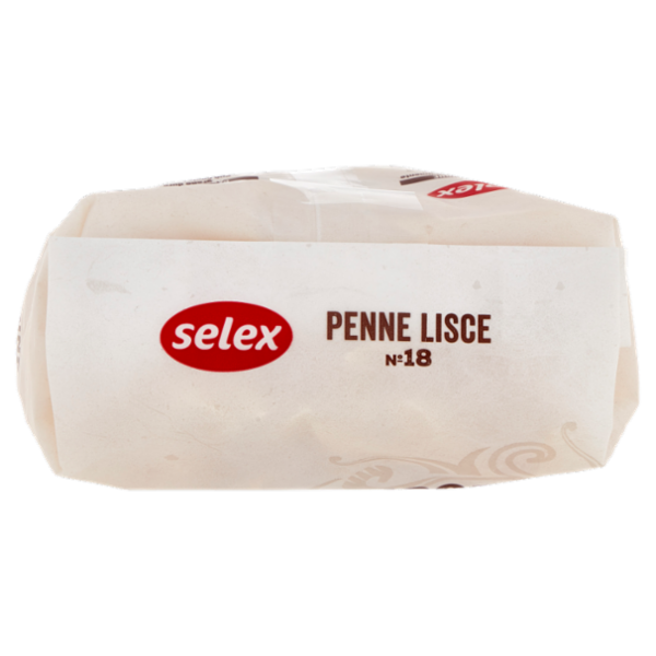 Selex Pasta di Semola Trafilata al Bronzo Penne Lisce 500 g