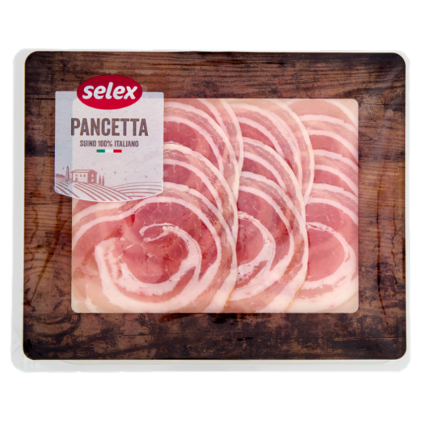 Selex Pancetta Arrotolata a Fette 100 g