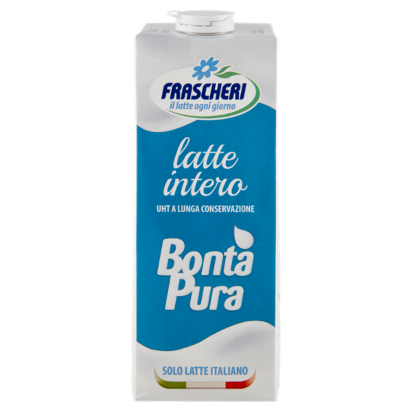 Frascheri latte intero UHT a Lunga Conservazione Bontà Pura 1000 ml