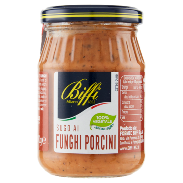 Biffi Che Sugo! Sugo ai Funghi Porcini 190 g