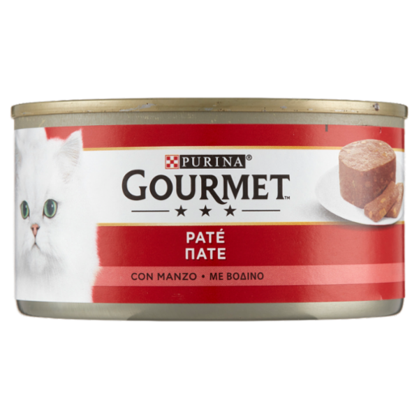 PURINA GOURMET Paté con Manzo 195 g