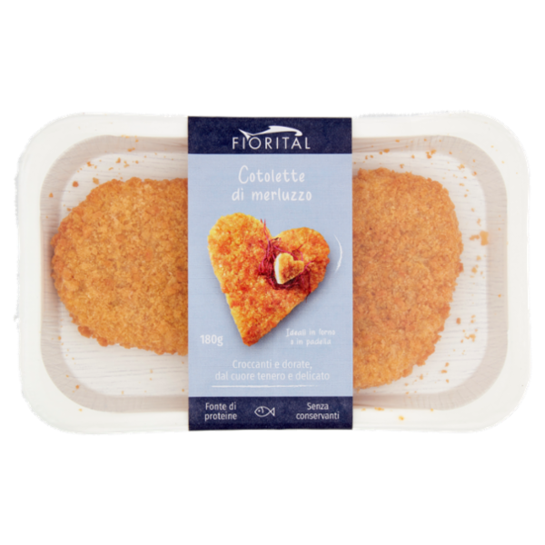 Fiorital Cotolette di merluzzo 180 g