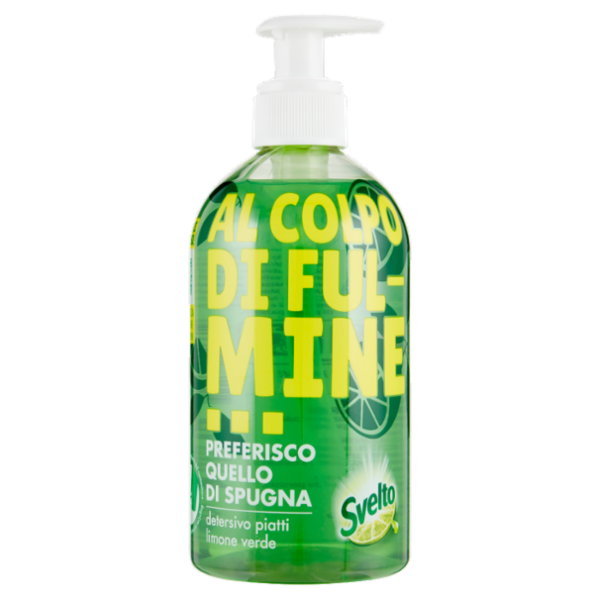 Svelto detersivo piatti limone verde 450 ml