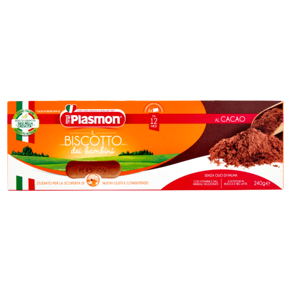 Plasmon il Biscotto dei bambini al Cacao 240 g