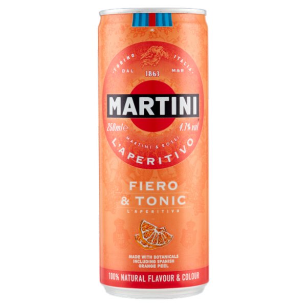 Martini l'Aperitivo Fiero & Tonic 250 ml