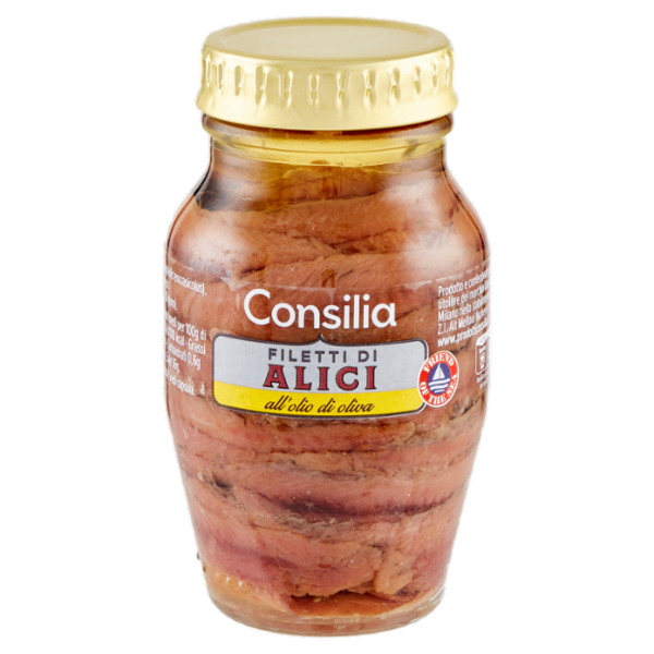 Consilia Filetti di Alici all'Olio di Oliva 156 g