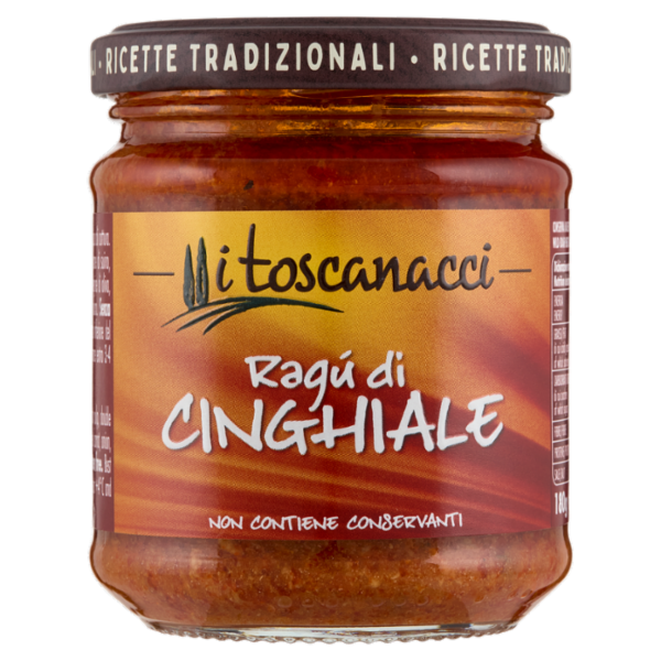 I toscanacci Ragù di Cinghiale 180 g
