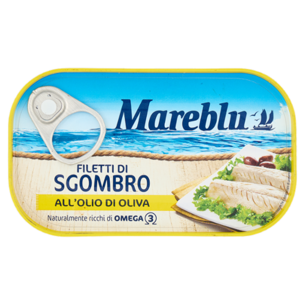 Mareblu Filetti di Sgombro all'Olio di Oliva 90 g