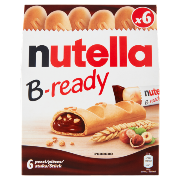 nutella B-ready 6 x 22 g