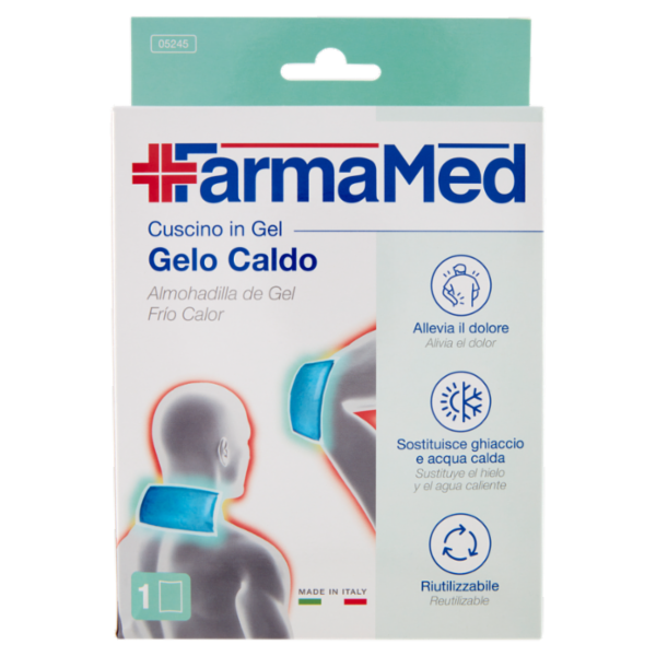 FarmaMed Cuscino in Gel Gelo Caldo 1 pz