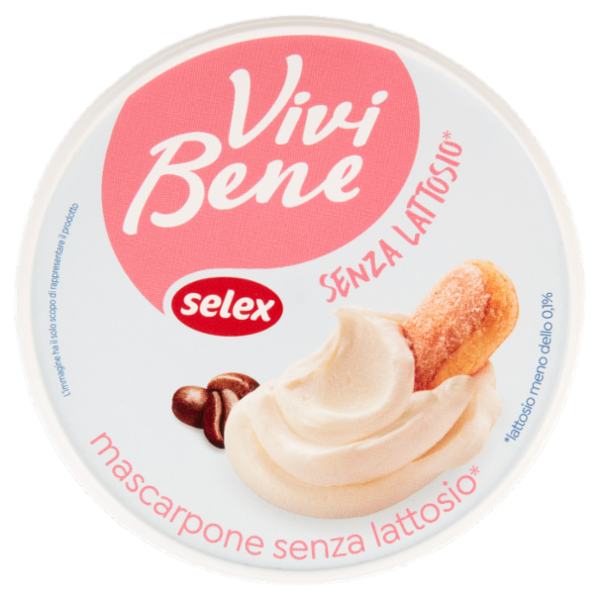 Selex Vivi Bene Mascarpone Senza Lattosio 250 g