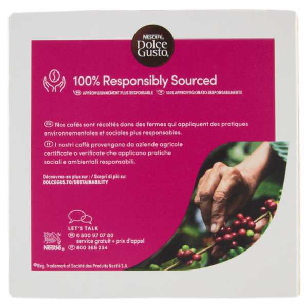 NESCAFÉ DOLCE GUSTO Espresso Decaffeinato Caffè 16 capsule 88 g