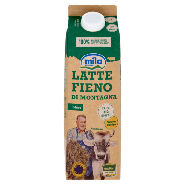 mila Latte Fieno dell'Alto Adige Intero 1000 ml