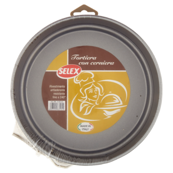 Selex Tortiera con Cerniera 1 Fondo Cm 20