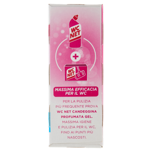 Wc Net - Tavoletta Candeggina Profumata 3 Effect, Azione Pulente e Sbiancante, Flower Fresh, 2 pz