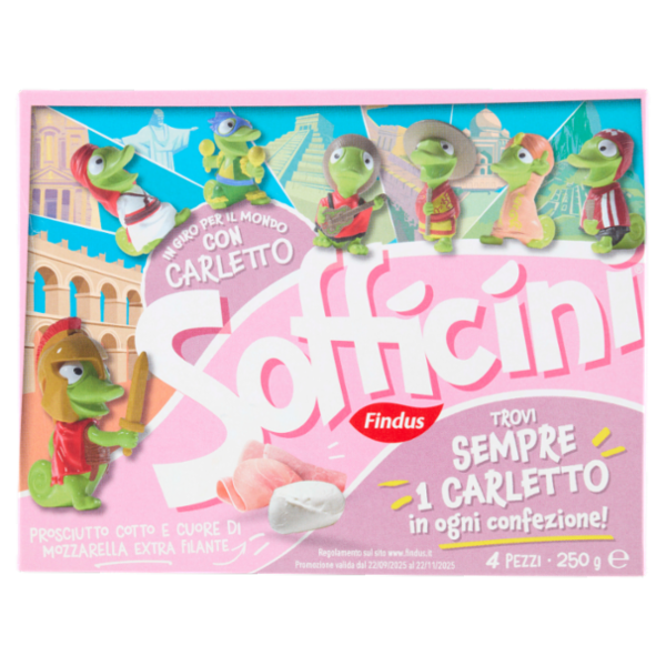 Sofficini Findus 4 Sofficini Prosciutto Cotto Più Mozzarella 250 g