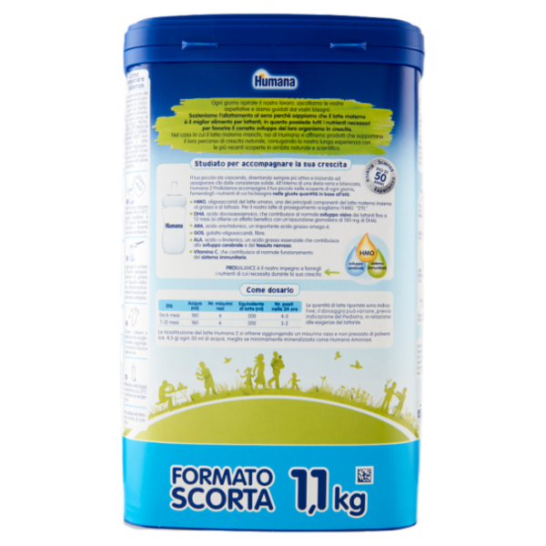 Humana Probalance 2 Latte di proseguimento 1100 g