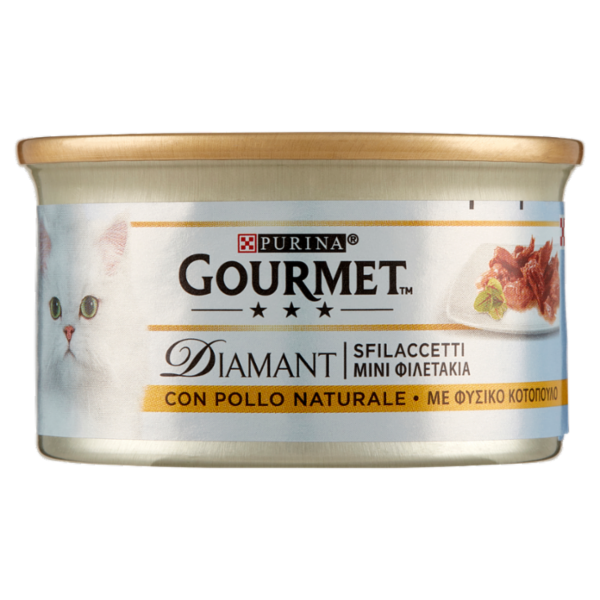 PURINA GOURMET Diamant Sfilaccetti con Pollo Naturale 85 g