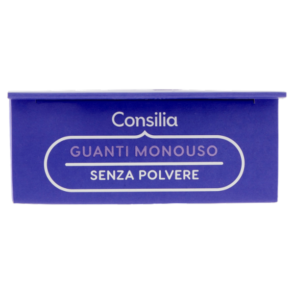 Consilia Guanti Monouso in Lattice Naturale senza Polvere Taglia M/L 20 pz