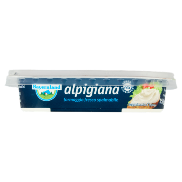 Bayernland alpigiana formaggio fresco spalmabile 150 g
