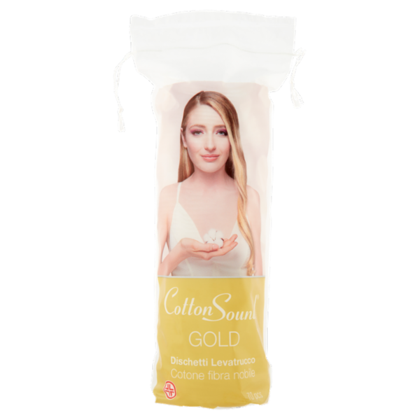 Cotton Sound Gold Dischetti Levatrucco 70 pz