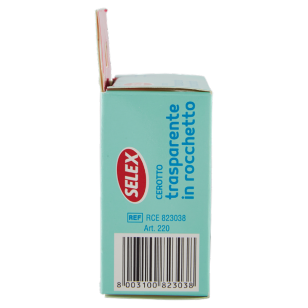 Selex Cerotto Trasparente in Rocchetto Cm 2.5X500