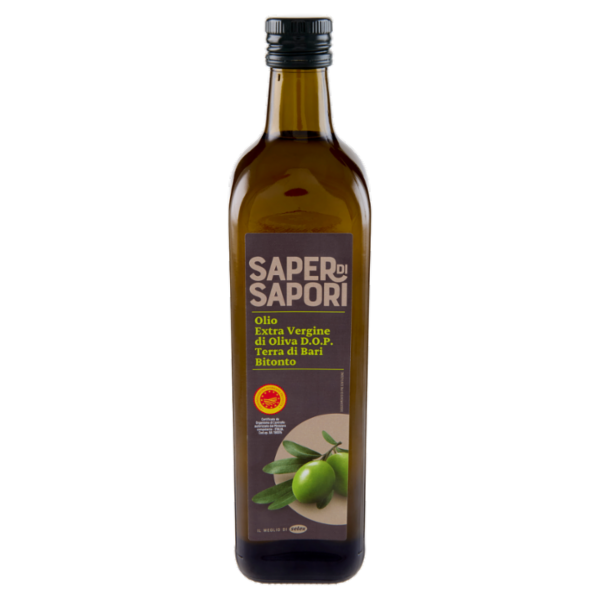 Selex Saper di Sapori Olio Extravergine di Oliva Terra di Bari D.O.P. 750 ml