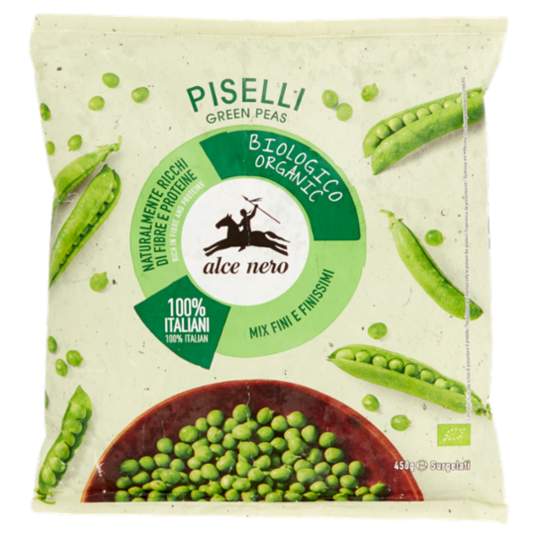 alce nero Piselli Surgelati 450 g