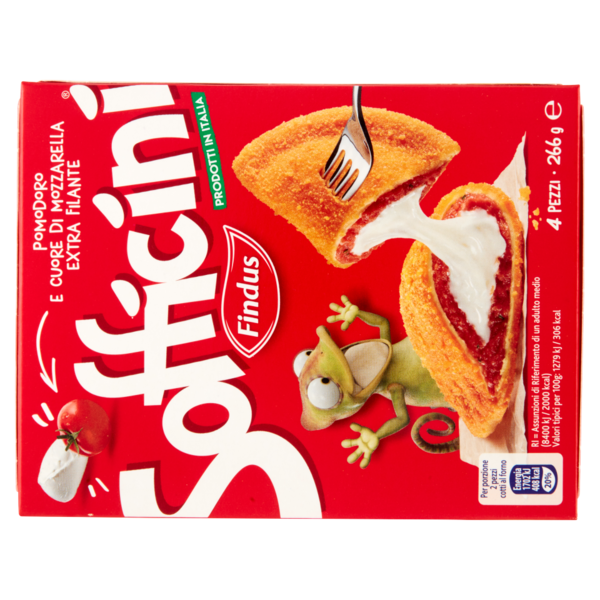 Sofficini Findus 4 Sofficini Pomodoro Più Mozzarella 266 g