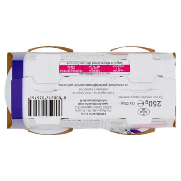 lattebusche yogurt magro Fragole 2 x 125 g
