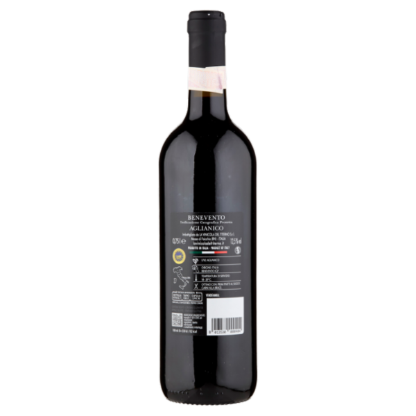 La Vinicola del Titerno aglianico benevento IGP 750 ml