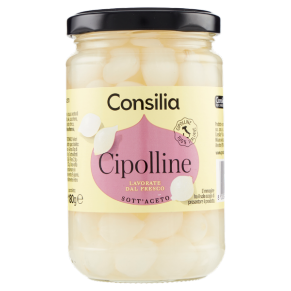 Consilia Cipolline Aromatizzate con Aceto di Vino 300 g