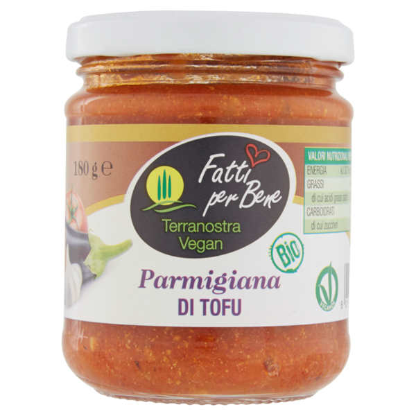 Terranostra Vegan Bio Parmigiana di Tofu 180 g