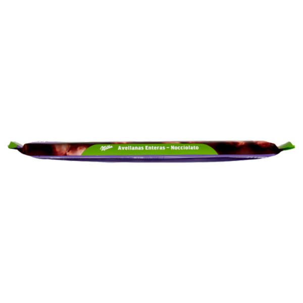 Milka Nocciolato, tavoletta di cioccolato al latte 100% Alpino con nocciole intere - 100g