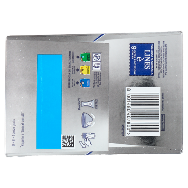 Lines è Extra Extra Protezione con ali 9 pz