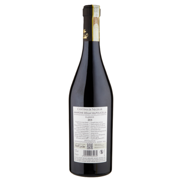 Cantina di Negrar Amarone della Valpolicella DOCG Classico 75 cl