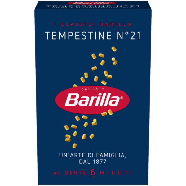 Barilla Pasta Tempestine n.21 100% Grano Italiano 500g