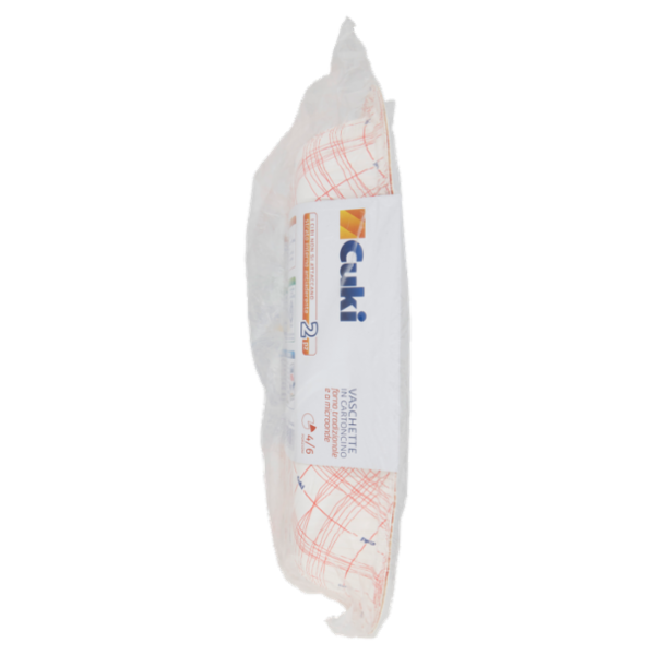 Cuki Cuoce Vaschette in Cartoncino 4/6 Porzioni 2 pz