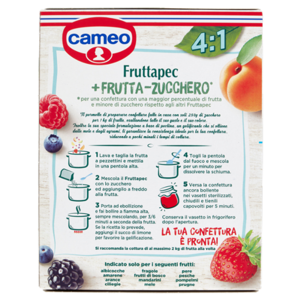 cameo Fruttapec 4:1 2 x 20 g