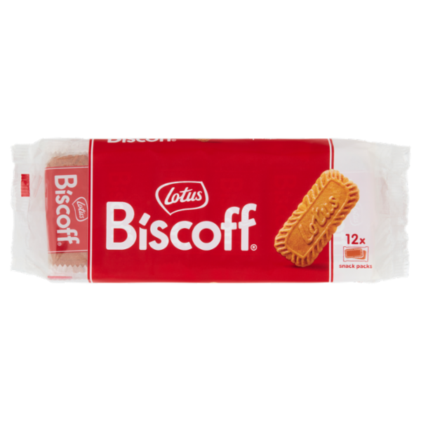 Lotus Biscoff 12 snack packs 186 g