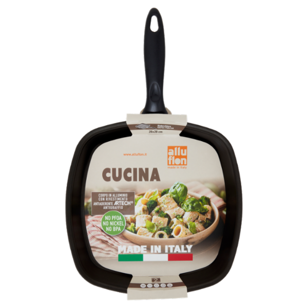 alluflon Cucina Bistecchiera 28x28 cm