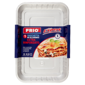 Frio Linea Expert Vaschetta In Alluminio Extra Rinforzato 6 Porzioni 1 Pz