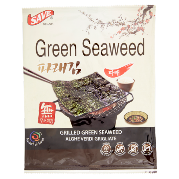 Save Green Seaweed Alghe Verdi Grigliate 12 g