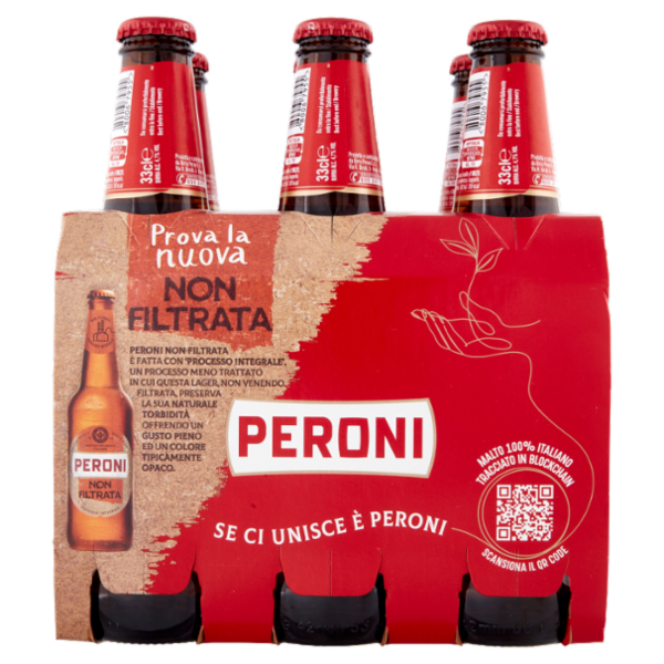 Peroni Birra 6 x 33 cl