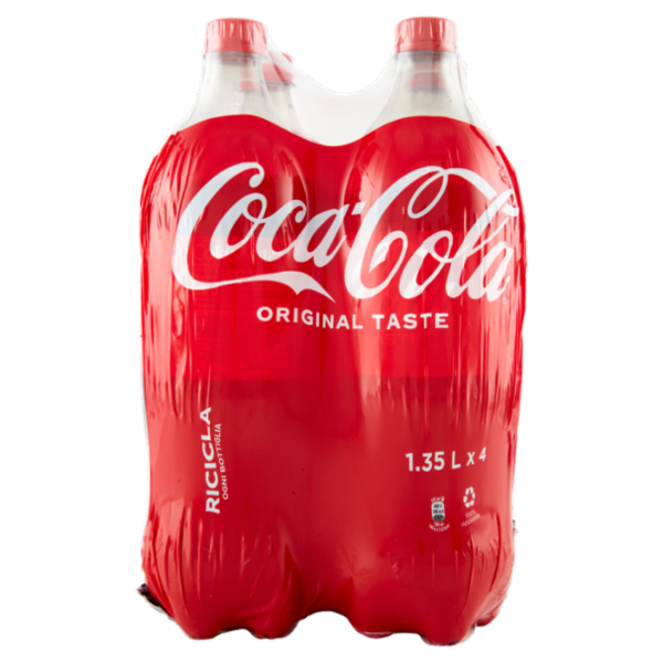 COCA-COLA Original Taste PET 4 x 1,35 L