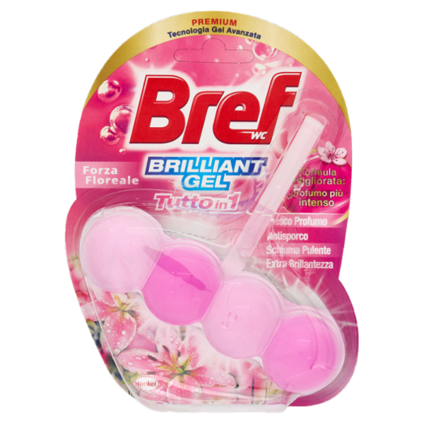 BREF WC Brilliant Gel Tutto in 1 Forza Floreale 42 g