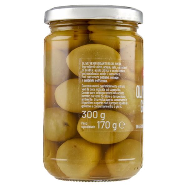 Selex Olive Verdi Giganti in Salamoia 300 g