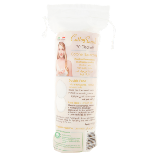 Cotton Sound Gold Dischetti Levatrucco 70 pz